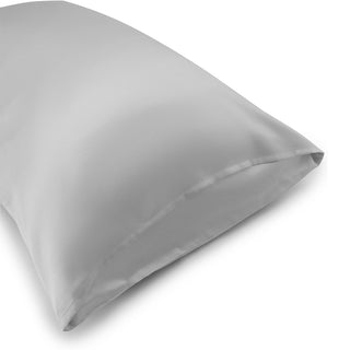 Brightly Labs® King Envelope Silk Pillowcase - Experience luxury with clinically proven Mulberry Silk for hair and skin benefits. Organic and hypoallergenic, with silver-infused fabric for a refreshing, restful sleep